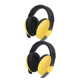 Maxbell 2xBaby Kids Ear Defenders Noise Reduction Protector Muff Earmuffs yellow