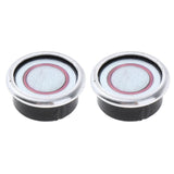 Maxbell 2xMicro Dynamic Microphone Cartridge Capsule Head 0.79in Dia for Microphone