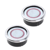 Maxbell 2xMicro Dynamic Microphone Cartridge Capsule Head 0.79in Dia for Microphone