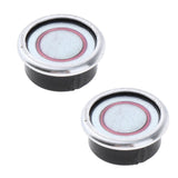 Maxbell 2xMicro Dynamic Microphone Cartridge Capsule Head 0.79in Dia for Microphone