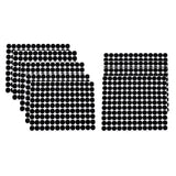 Maxbell 10 Sheet Rubber Based EVA Pads Self Sticky Furniture Anti Skid Protectors