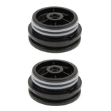 Maxbell 2x End Cap with 2 O Rings For 4" Membrane Housing Ro Water Treatment Parts