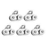 5x Marine Boat Sailboat Cam Cleat for Leading Ring for 3-15mm Line Rope