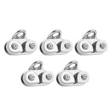 5x Marine Boat Sailboat Cam Cleat for Leading Ring for 3-15mm Line Rope