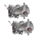Engine Motor Cylinder Piston Crankshaft For Stihl MS180 MS170 018 x2