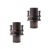 2xQuick Fix Exhaust Spring Bolt Flange Repair Pipe Kit 2.5" ID To OD
