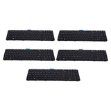 5x US Keyboard Replace for HP ZBOOK 15 G1 G2 17 G1 G2 US Keyboard NO POINT