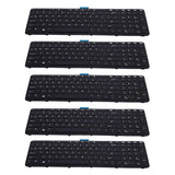 5x US Keyboard Replace for HP ZBOOK 15 G1 G2 17 G1 G2 US Keyboard NO POINT