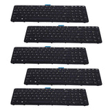 5x US Keyboard Replace for HP ZBOOK 15 G1 G2 17 G1 G2 US Keyboard NO POINT