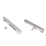 2 Pieces Stainless Steel Boat Marine Outboard Motor Engine Lock 300mm