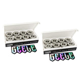 Maxbell 16pcs Skateboard Bearings for Skateboards Longboards Inline  Spinners