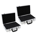 2x Universal RC Transmitter Aluminum Carrying Case Box for JR FUTABA FLYSKY