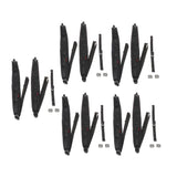 5 Set Accordion Shoulder Straps Belts 90x7.5cm Durable Accordion Parts Black