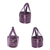 3Pcs Oxford Cloth Carrier Case Bag for Crystal Singing Bowl Storage 12inch