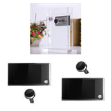 2 Set Digital LCD Door Eye Viewer HD Screen Home Monitor Battery Power