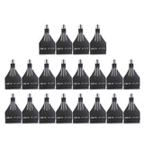 20pcs Multi Blow Flat Fan Nozzle Air Jet Blower Duster Dryer 1/4Bsp Spreader