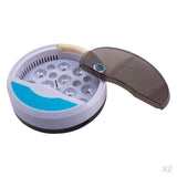 2x Digital Chicken Bird 9-Egg Incubator Hatcher Temperature Control US Plug