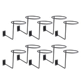 10x Motorcycle Accessories Helmet Holder Hanger Rack Jacket Hook Gifts Black
