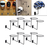 10x Motorcycle Accessories Helmet Holder Hanger Rack Jacket Hook Gifts Black