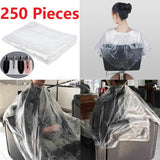 250 Disposable Hair Cutting Cape Gown Stylist Barber Capes Gowns 120X160cm