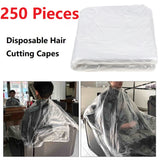 250 Disposable Hair Cutting Cape Salon Gown Barber Capes Gowns Cloth