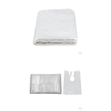 Set of 400 Waterproof Disposable Hair Cutting Cape Gown Hair Cut Capes
