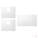 Disposable Hair Cutting Cape Gowns Unisex Protect Barber Capes - 400pcs
