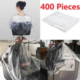 Disposable Hair Cutting Cape Gowns Unisex Protect Barber Capes - 400pcs