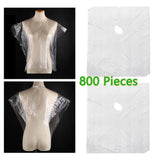 800pcs Hairdressing Cutting Cape Waterproof Hair Styling Coloring Gown Apron