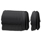 20 Pcs Hair Cut Hairdresser Hairdressing Cape Cloak Cloth Apron Unisex Black