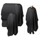 20 Pcs Hair Cut Hairdresser Hairdressing Cape Cloak Cloth Apron Unisex Black
