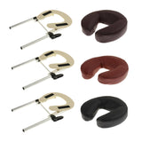 3 Pack Universal Face Cradle & U Pillow Cushion w/ Alloy Bracket For Table