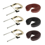 3 Pack Universal Face Cradle & U Pillow Cushion w/ Alloy Bracket For Table