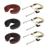 3 Pack Universal Face Cradle & U Pillow Cushion w/ Alloy Bracket For Table