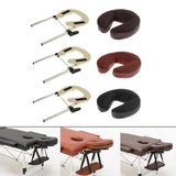 3 Pack Universal Face Cradle & U Pillow Cushion w/ Alloy Bracket For Table