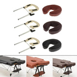 3 Pack Universal Face Cradle & U Pillow Cushion w/ Alloy Bracket For Table