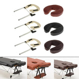 3 Pack Universal Face Cradle & U Pillow Cushion w/ Alloy Bracket For Table