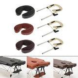 3 Pack Universal Face Cradle & U Pillow Cushion w/ Alloy Bracket For Table