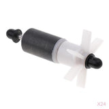 24x Ceramics Filter Replacement Impeller Spare Rotor Aquarium Parts 70mm