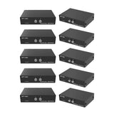 10pcs Printer DB9 Pin Serial RS232 Switch Box Manual Data Sharing Switcher