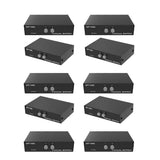 10pcs Printer DB9 Pin Serial RS232 Switch Box Manual Data Sharing Switcher