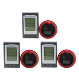 3x Solar Powered Floating Thermometer Wireless Pool Fish Pond Thermometer