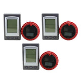 3x Solar Powered Floating Thermometer Wireless Pool Fish Pond Thermometer
