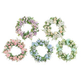 Artificial Peony Garland Hanging Wreath Flower Door Wall Decor 5 Pieces