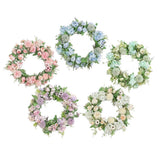 Artificial Peony Garland Hanging Wreath Flower Door Wall Decor 5 Pieces