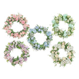Artificial Peony Garland Hanging Wreath Flower Door Wall Decor 5 Pieces