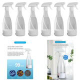6pcs 350ml DIY Portable Rechargeable USB Detergent Generator Maker White