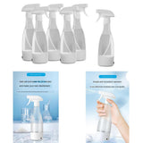 6pcs 350ml DIY Portable Rechargeable USB Detergent Generator Maker White