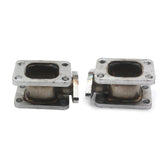 2Pcs Turbo T3 to T3 Turbo Adapter Flange 38mm External Wastegate Relocation