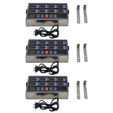 3pcs Portable Calculagraph 8 Channel Digital Timer Kitchen Cooking Timing